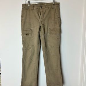 Men's Duluth Flex Fire Hose Slim Fit Cargo Work Pants 34x32